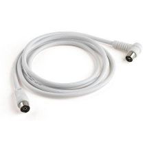 Meliconi ANT2M90 cable coaxial 2 m Blanco - Nuevo