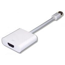Lineaire ADHD720 adaptador de cable de vídeo 0,1 m Mini DisplayPort HDMI tipo A (Estándar) Blanco - Nuevo
