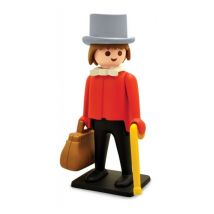 El Caballero del Salvaje Oeste Figura de Resina - Colección Vintage Playmobil - Nuevo