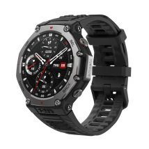 Amazfit T-Rex 3 3,81 cm (1.5 ) AMOLED 48.5 mm Numérique 480 x 480 pixels Écran tactile Noir Wifi GPS (satellite)