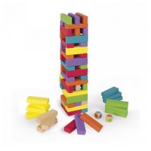 Janod Equilibloc Juego de equilibrio de colores para niños - Nuevo
