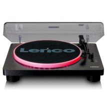 Lenco LS-50LEDBK tocadisco Tocadiscos de tracción por correa Negro Manual - Nuevo