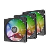 GENESIS Oxal 120 ARGB Caja de PC Ventilador 12 cm Negro - Nuevo