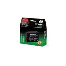 Batterie photo rechargeable Hahnel HL-F126S Lithium-ion 1130 mAh 7,2 V 8,1 Wh (2 pièces) contacts dorés Noir pour Fujifilm NP-W126S