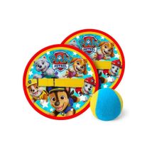 Gioco di lancio e cattura Paw Patrol 2 Scratch con 2 racchette e palla adesiva Multicolore - Nuovo