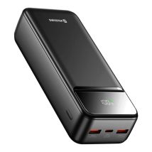 Batteria Esterna 30000mAh con USB-C e 2 USB Schermo LED Compatta - Nuovo
