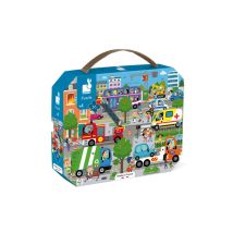Puzzle de Ville Janod 36 Pièces pour Enfants - Éveil et Dextérité