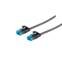 S/CONN 08-22075 câble de réseau Noir 10 m Cat6 U/UTP (UTP)