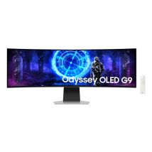Samsung S49DG950SU écran plat de PC 124,5 cm (49 ) 5120 x 1440 pixels Dual QHD OLED Argent
