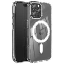 Swissten Funda MagSafe Reforzada para iPhone 16 Pro Max modelo MagStick Clear Jelly Transparente - Nuevo