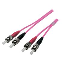 EFB Elektronik O0348.0,5 câble InfiniBand et à fibres optiques 0,5 m ST I-V(ZN) H Violet