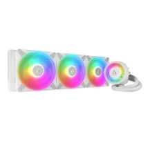 ARCTIC Liquid Freezer III 420 A-RGB Procesador Sistema de refrigeración líquida todo en uno 14 cm Blanco 1 pieza(s) - Nuevo