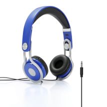 WeKids Casque Filaire pour Enfants avec Régulateur et Limitateur de Volume 85dB pour Enfants avec Microphone, Ecouteurs Pliables Stéréo pour Enfants