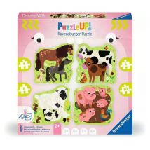 Puzzle educativo para niños : Animales de granja - Nuevo