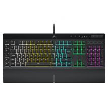 Corsair K55 RGB PRO teclado Juego USB QWERTY Español Negro - Nuevo