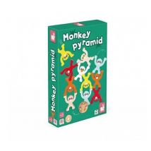 Jeu d'adresse Monkey Pyramide de Janod - Amusement pour enfants
