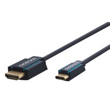 ClickTronic 44929 cable de vídeo y adaptador 2 m USB Type-C HDMI Type A (Estándar) Negro - Nuevo
