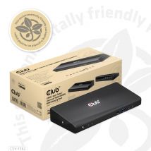 CLUB3D CSV-1562 Docking Station USB 3.2 Gen 1 (3.1 Gen 1) Type-C Nero - Nuovo