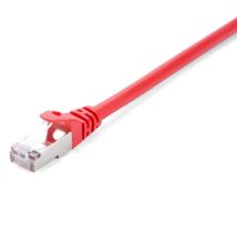 V7 Cavo RJ45 Cat6 schermato (STP) RJ45 maschio a RJ45 maschio, rosso 10m 32.8ft - Nuovo