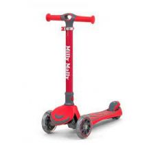 Scooter rojo Milly Mally Boogie para niños - Modelo de 3 ruedas - Nuevo