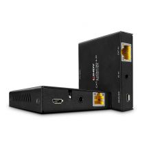 Lindy 38205 extension audio/video Émetteur et récepteur AV Noir