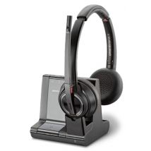 POLY W8220/A, Auricular inalámbrico UC Diadema Oficina/Centro de llamadas Bluetooth Negro - Nuevo