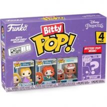 Pack 4 figurines Funko Bitty Pop Disney Princess Rapunzel