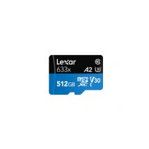 Lexar 633x 512 GB MicroSDXC UHS-I Clase 10 - Nuevo