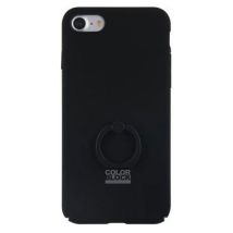 Coque pour iPhone 6/6S/7/8 Rigide avec Bague Intégrée Noir