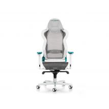DXRacer AIR R1S-WQG Siège de jeu universel Siège respirant Gris