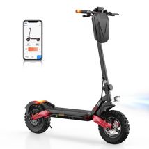 Patinete eléctrico isinwheel T8 ABE, 15 Ah, 48 V, 500 W, 10 pulgadas, plegable, con autonomía de 80 a 100 km - Nuevo