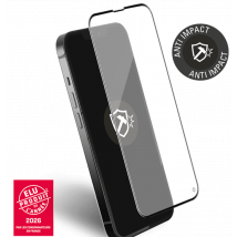 Protège écran pour iPhone 16e / iPhone 14 / iPhone 13 / iPhone 13 Pro Anti-Impact 3D Verre trempé + Garantie à vie Force Glass