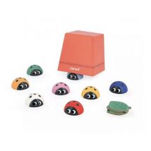 Juego de memoria educativo para niños - Mariquitas de colores - Nuevo