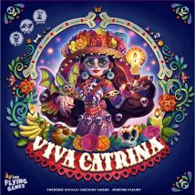 Jeu de pose de tuiles The Flying Games Viva Catrina 2-6 joueurs 8+ ans 30 min Couleurs vives
