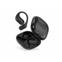 Play AirSport True Wireless ENC Cuffie Open-Ear Nero + Garanzia a vita Force Play - Nuovo