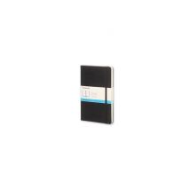 Carnet classique grand format Moleskine A grille de pointillés Couverture rigide Noir