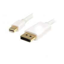 StarTech.com Câble Mini DisplayPort vers DisplayPort 1.2 de 2 m - Câble Adaptateur Mini DP vers DisplayPort 4K x 2K UHD - Câble Mini DP vers DP pour 