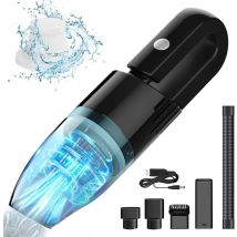 Aspirateur de table sans fil rechargeable 2000mAh noir