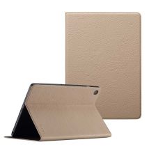 Selencia Coque tablette Riva pour Samsung Galaxy Tab A9 Plus - Beige