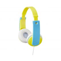 JVC HA-KD7-Y Casque Avec fil Arceau Musique Bleu, Jaune