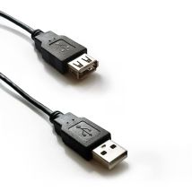 Atlantis Land P019-UB2-AAMF-1 cable USB USB 2.0 1 m USB A Negro - Nuevo