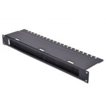 Digitus Panneau de passe-câbles avec joint balai pour armoires de 483 mm (19 po), 1 UH