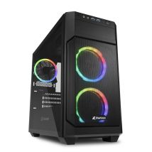 Sharkoon V1000 RGB Micro Torre Negro - Nuevo