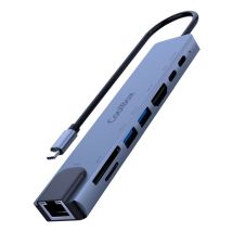 CoolBox miniDOCK C81 Cablato USB 3.2 Gen 1 (3.1 Gen 1) Type-C Grigio - Nuovo