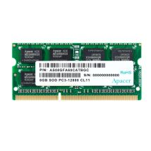 Apacer AS08GFA60CATBGJ módulo de memoria 8 GB 1 x 8 GB DDR3 204-pin SO-DIMM - Nuevo