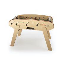 Futbolín de competición de haya maciza barnizada - Mobiliario robusto y con estilo - Nuevo