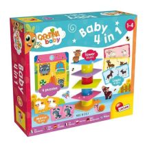 La Granja 4 en 1 - Cofre educativo - CAROTINA BABY - Puzzle y asociaciones - Nuevo