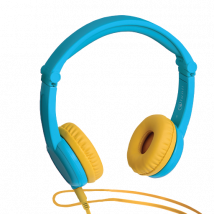 Auriculares Lunii compatibles con Ma Fabrique à Histoire y FLAM Azul y amarillo - Nuevo