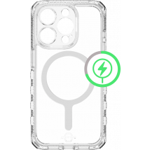 Cover rinforzata MagSafe Supreme R trasparente per iPhone 15 Pro - Nuovo