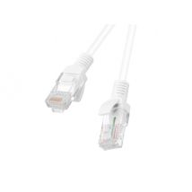 Lanberg PCU5-10CC-0300-W câble de réseau Blanc 3 m Cat5e U/UTP (UTP)
